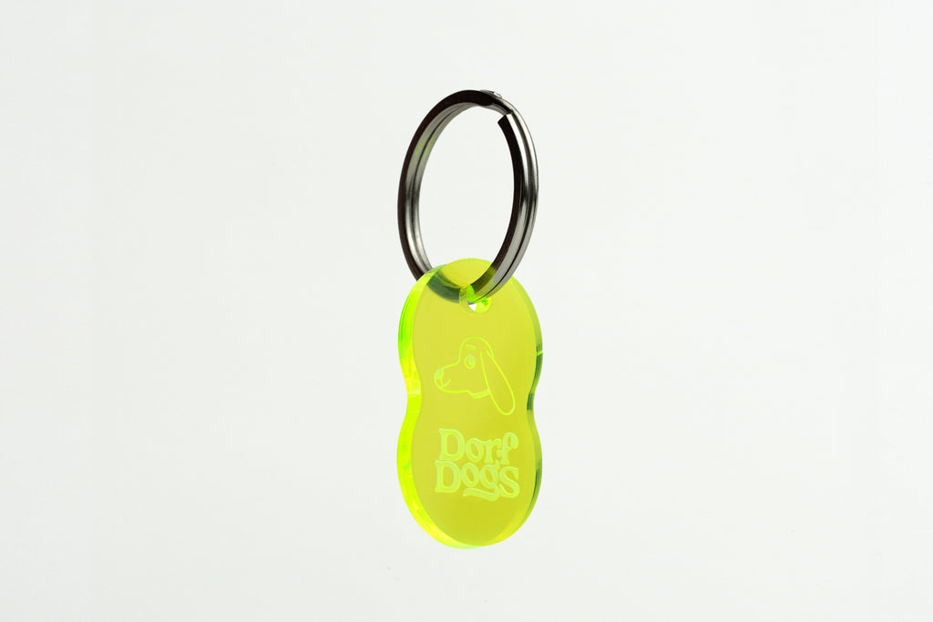 DORF DOGS Anhänger / Key Chain (Form: Doppelkreis)
