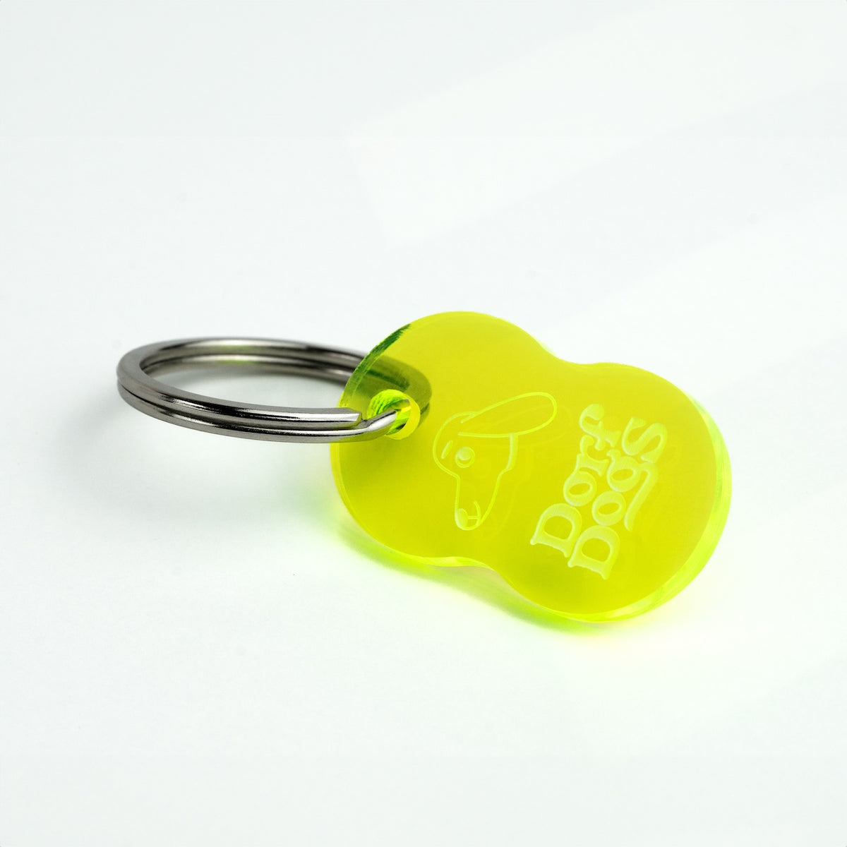 DORF DOGS Anhänger / Key Chain (Form: Doppelkreis)