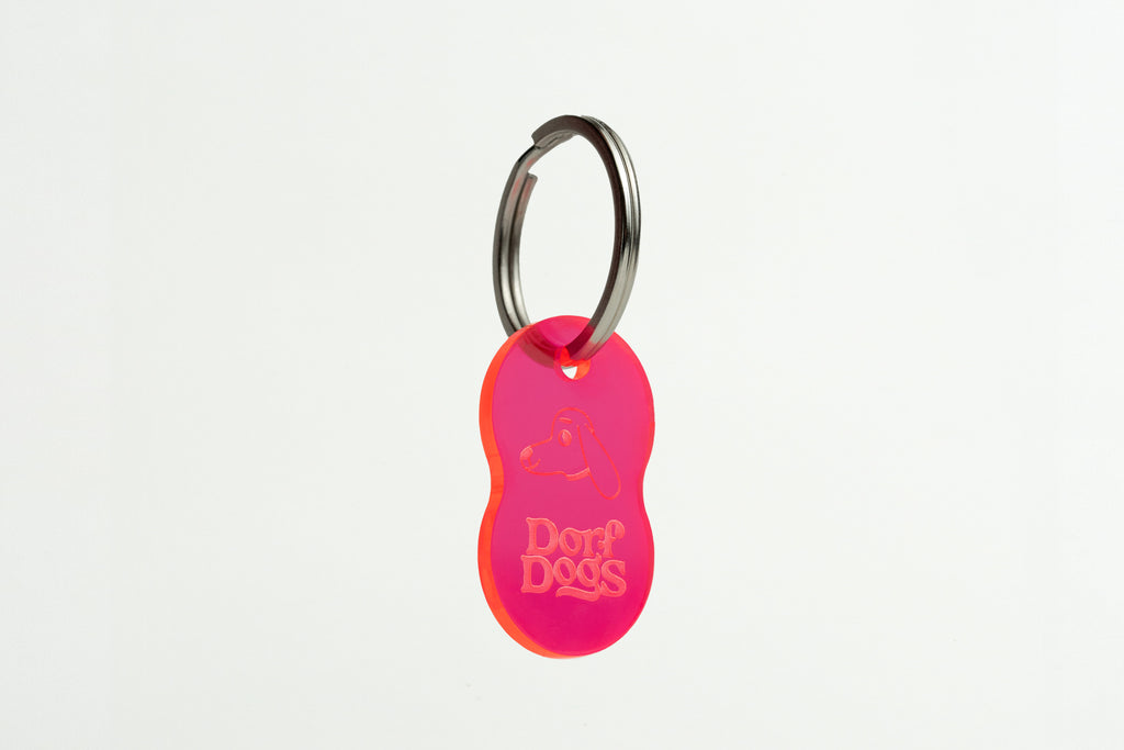 DORF DOGS Anhänger / Key Chain (Form: Doppelkreis)