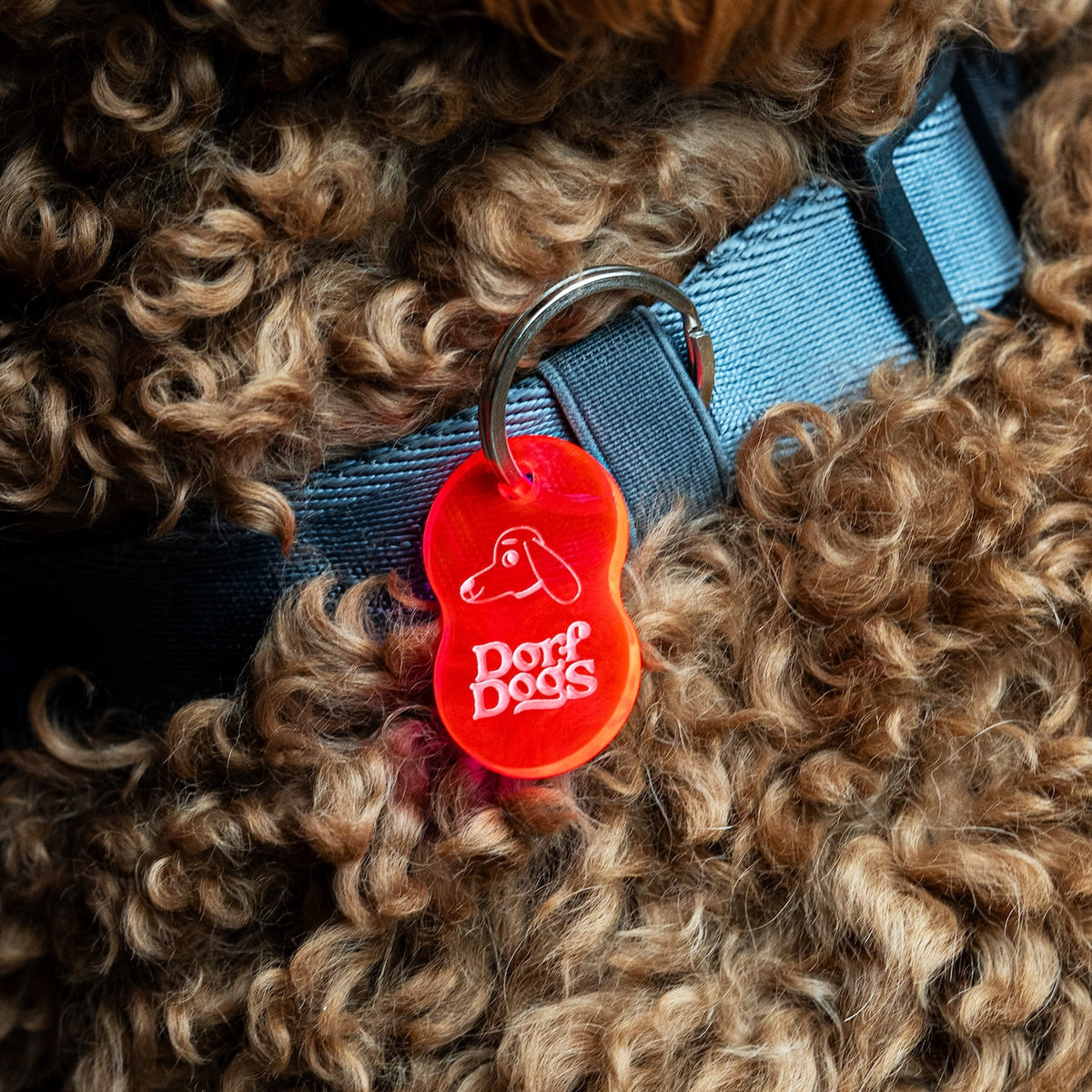 DORF DOGS Anhänger / Key Chain (Form: Doppelkreis)