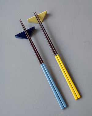 Limitiertes Hashi-Set mit handgefertigten Keramikhaltern by THE DORF x Jimu Kobayashi