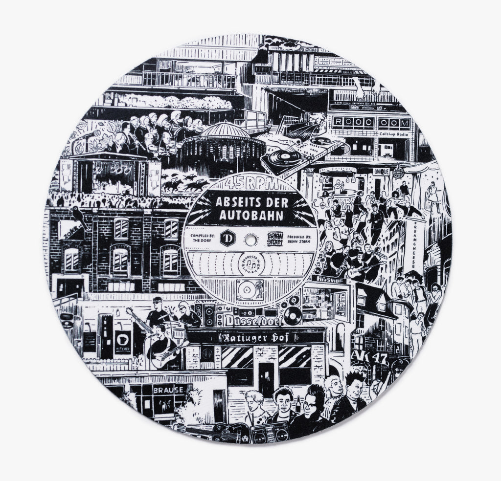 Slipmat Abseits der Autobahn by Brian Storm