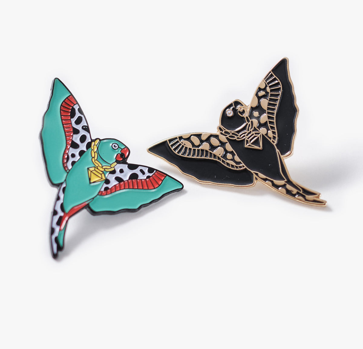 Kö-Papagei Pin